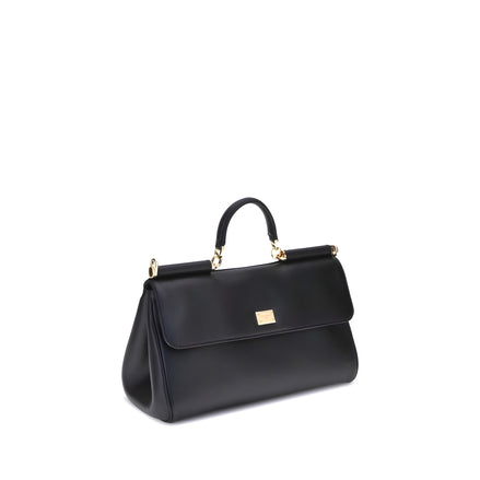 Geantă de umăr neagră Dolce & Gabbana