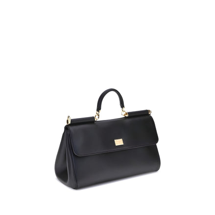 Geantă de umăr neagră Dolce & Gabbana