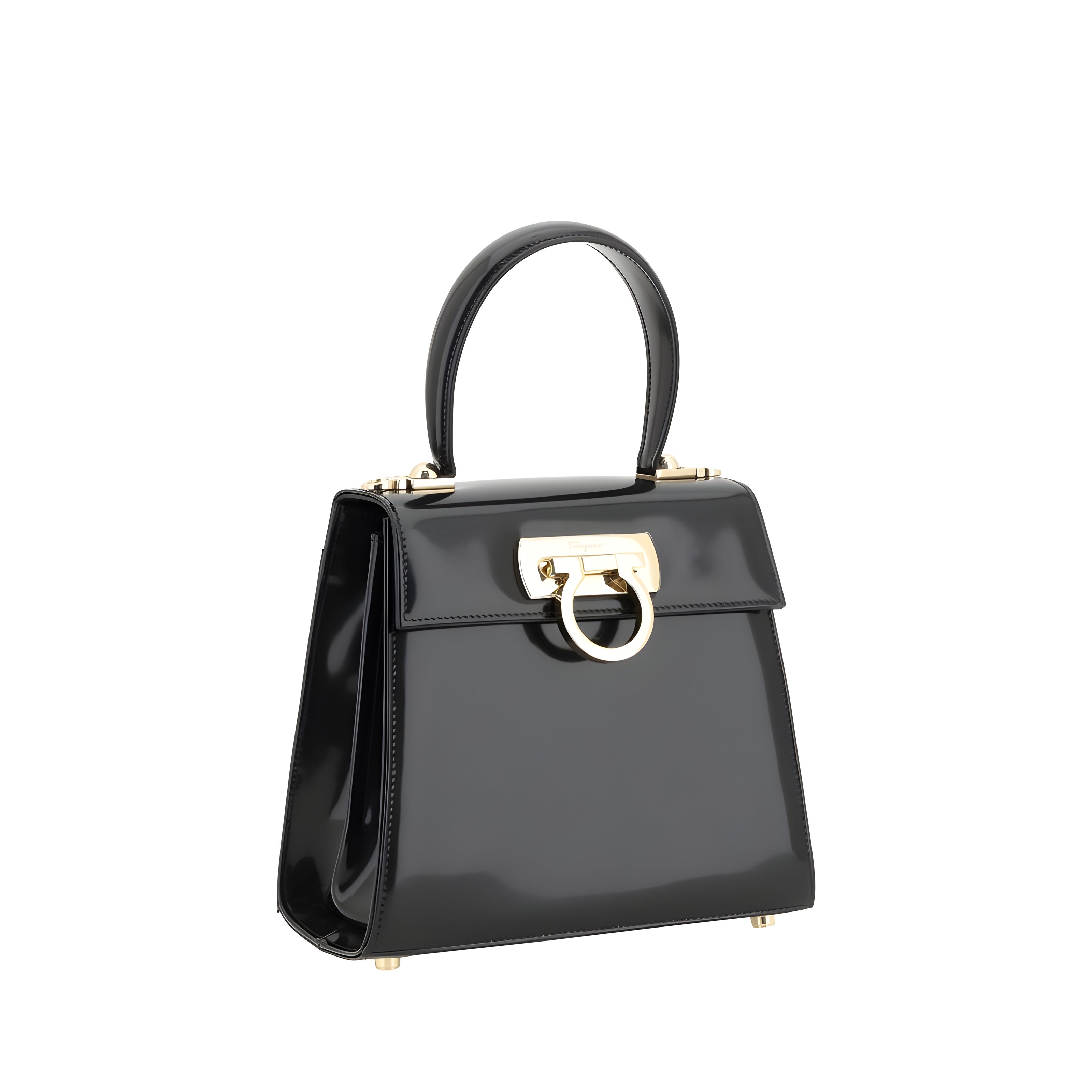 Ferragamo Black Handbag