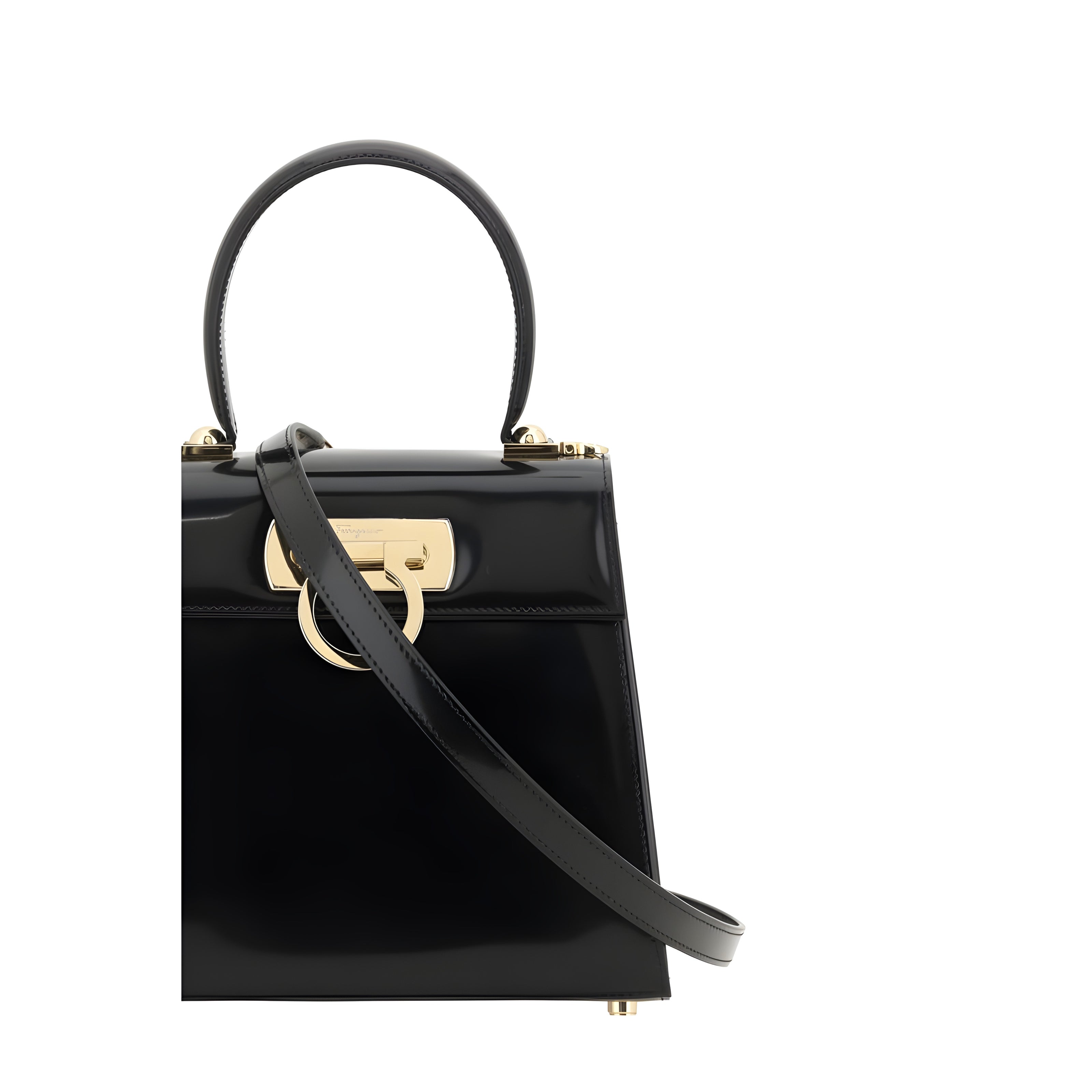 Ferragamo Black Handbag