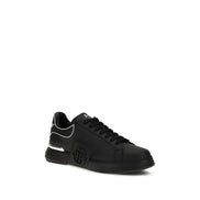 Sneakerși negri jos Philipp Plein