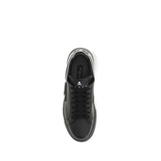 Philipp Plein Black Low Top Sneakers