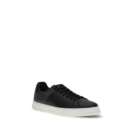 Ferragamo Black Low Top Sneakers