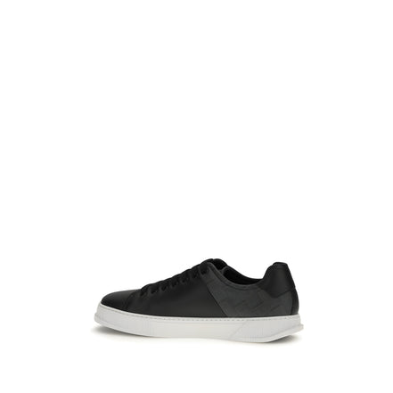 Ferragamo Black Low Top Sneakers