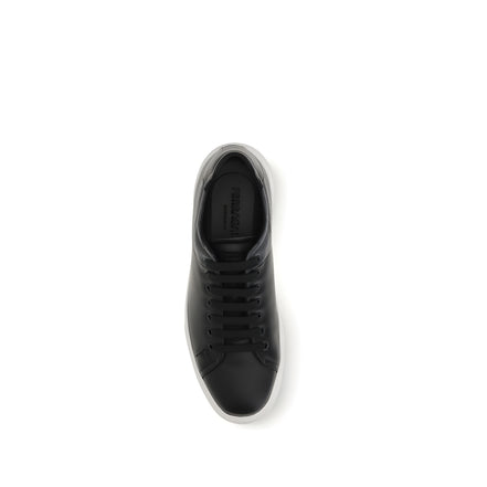 Ferragamo Black Low Top Sneakers
