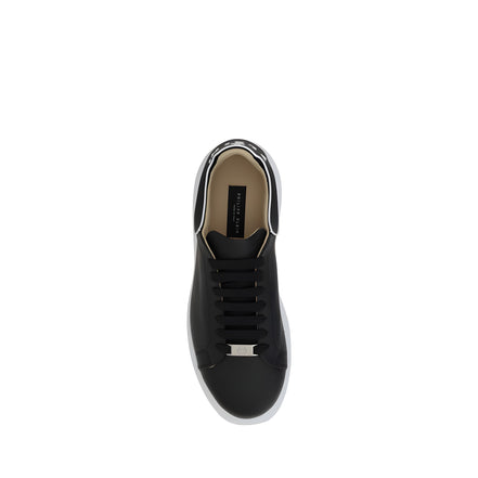 Sneakers joase negre Philipp Plein