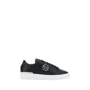 Philipp Plein Black Low Top Sneakers