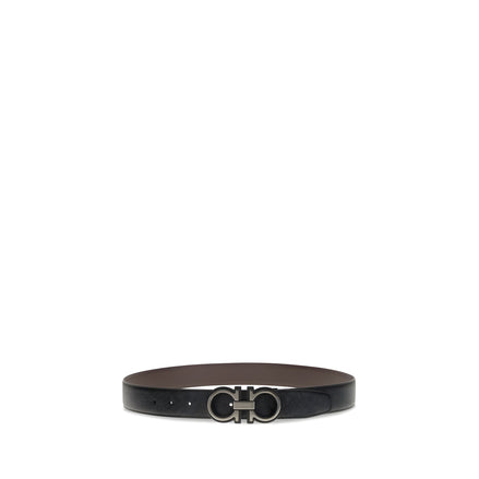 Ferragamo Black Gancini Belt