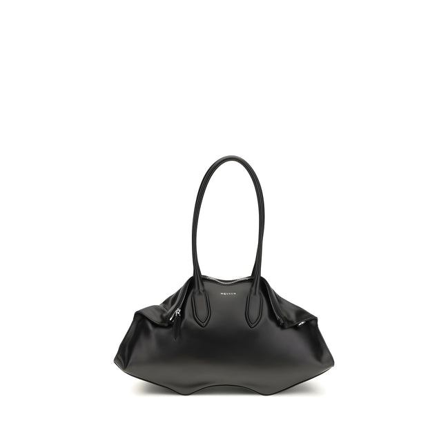 Geantă de umăr neagră Alexander McQueen