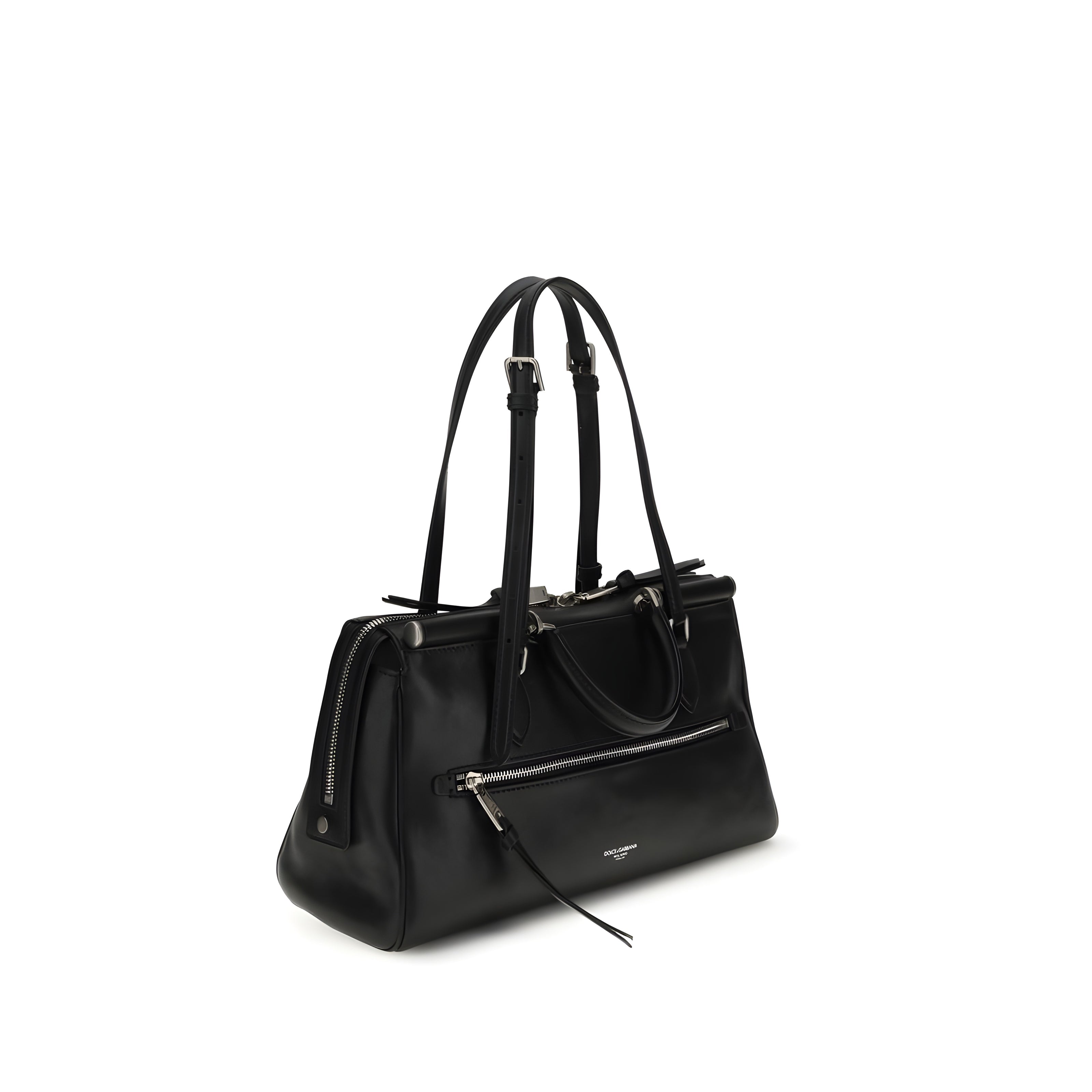 Geantă de umăr neagră Dolce & Gabbana