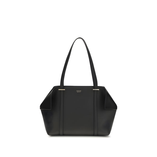 Ferragamo Black Shoulder Bag