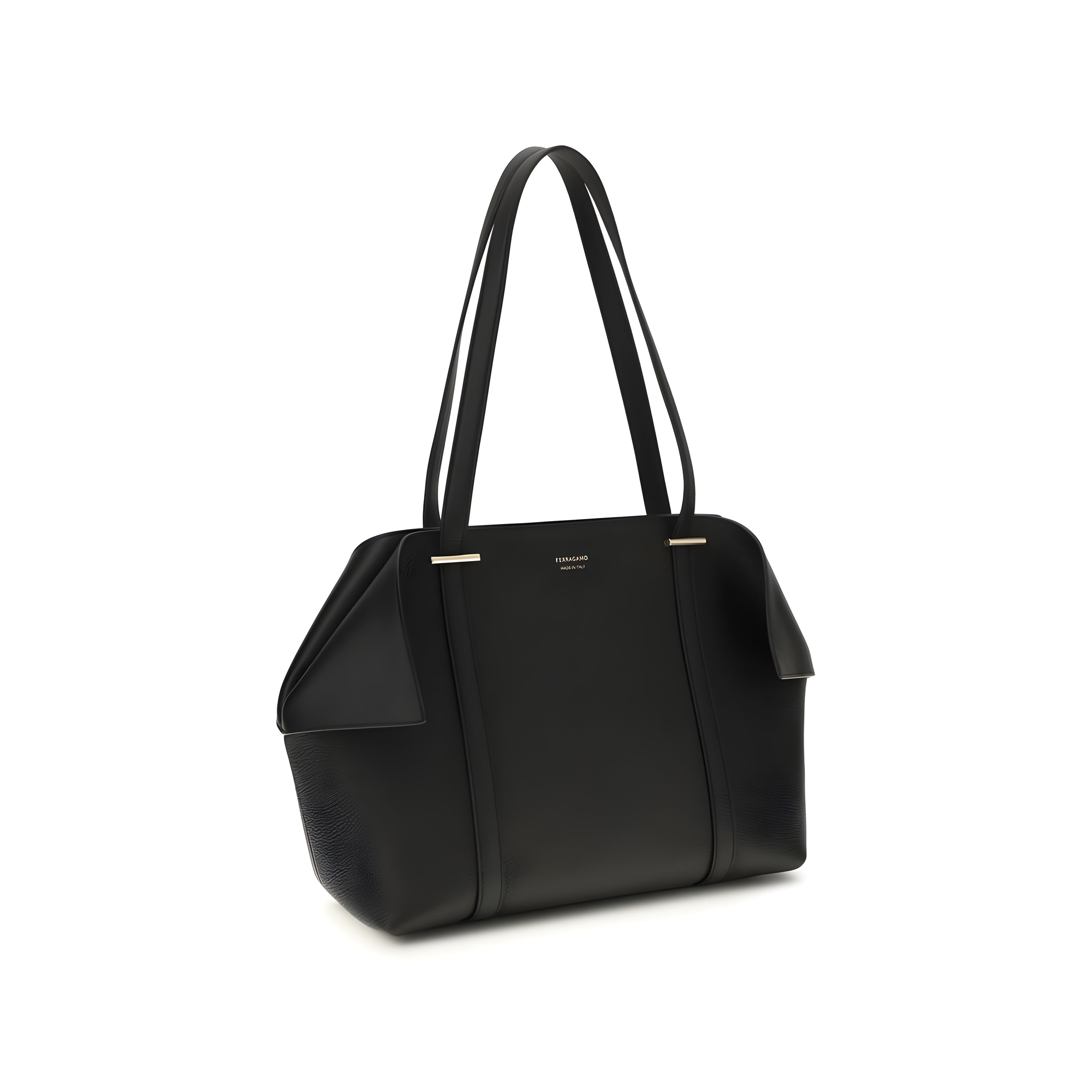 Ferragamo Black Shoulder Bag