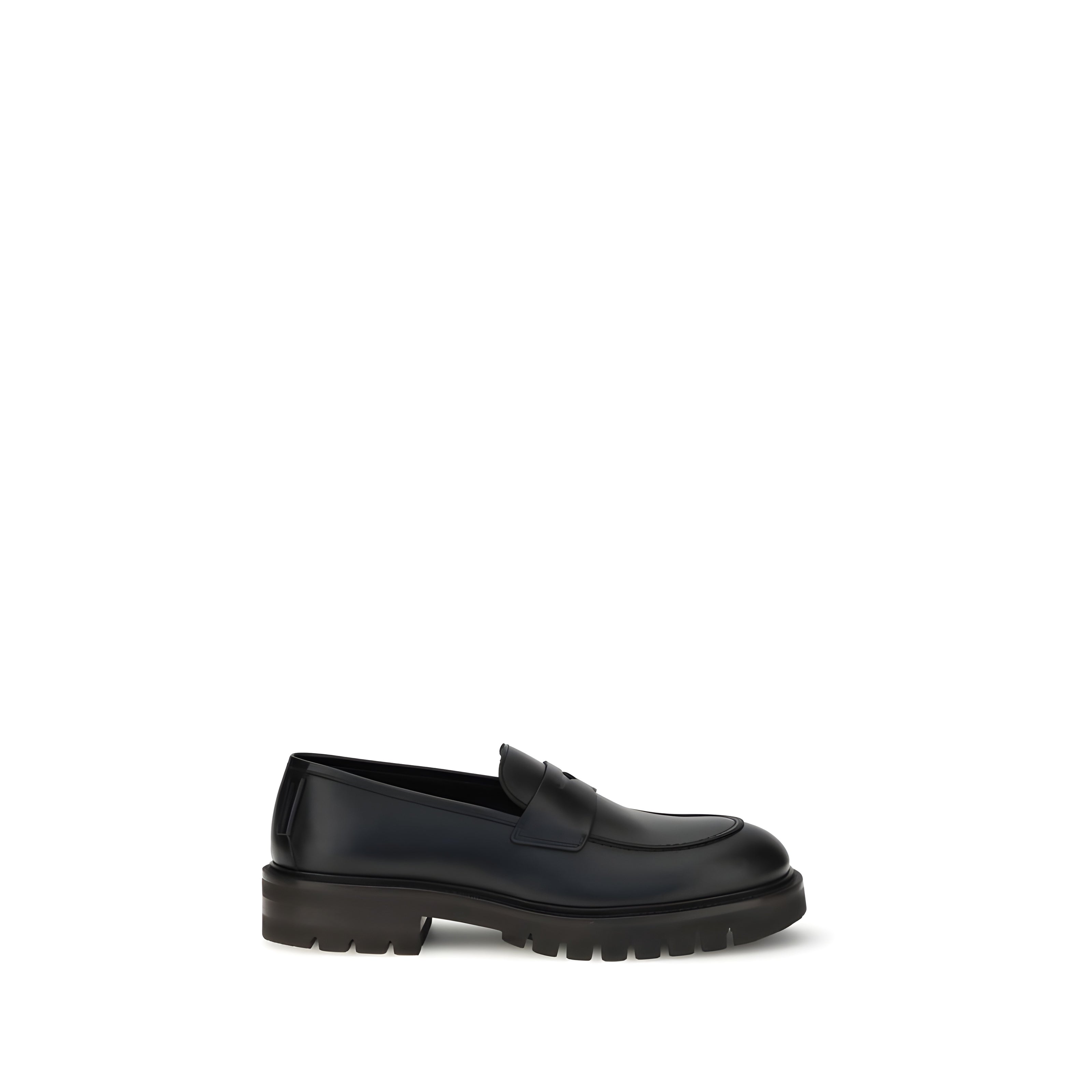 Mocasini negri tip slip-on Ferragamo