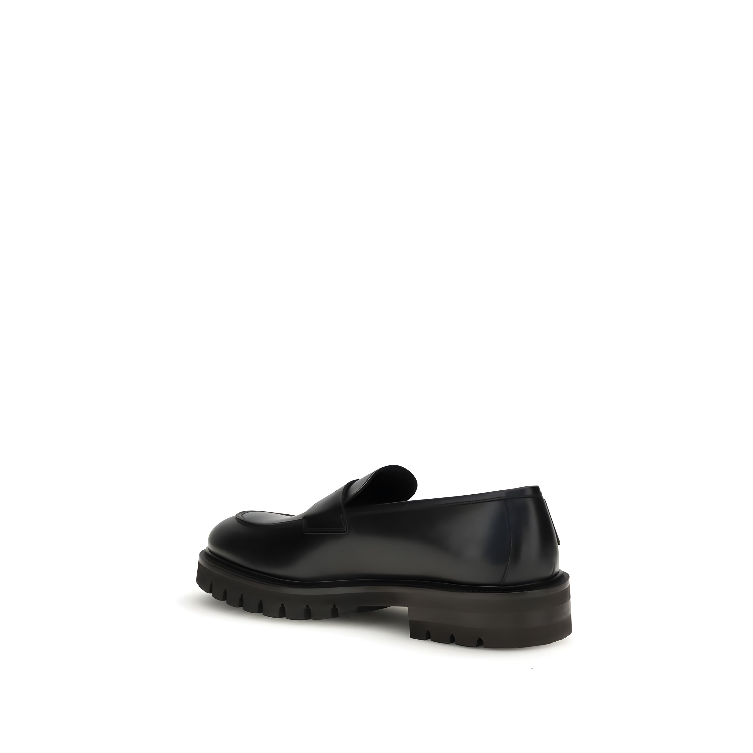 Mocasini negri tip slip-on Ferragamo
