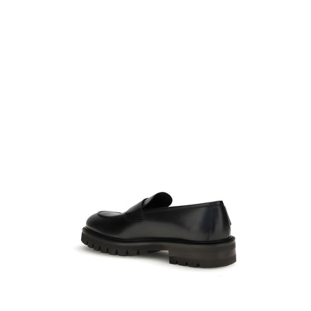 Mocasini negri tip slip-on Ferragamo