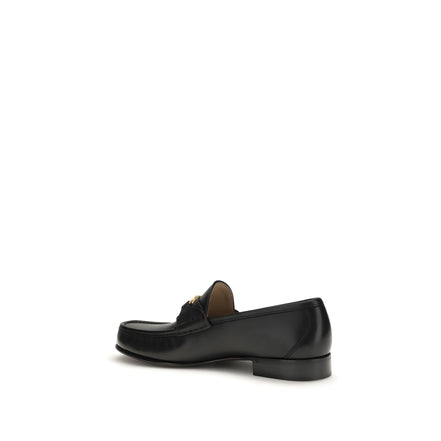 Valentino Garavani Black Slip-On Loafers