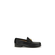 Mocasini slip-on negri Valentino Garavani