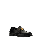 Versace Black Slip-On Loafers