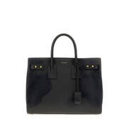 Saint Laurent Black Sac De Jour Handbag