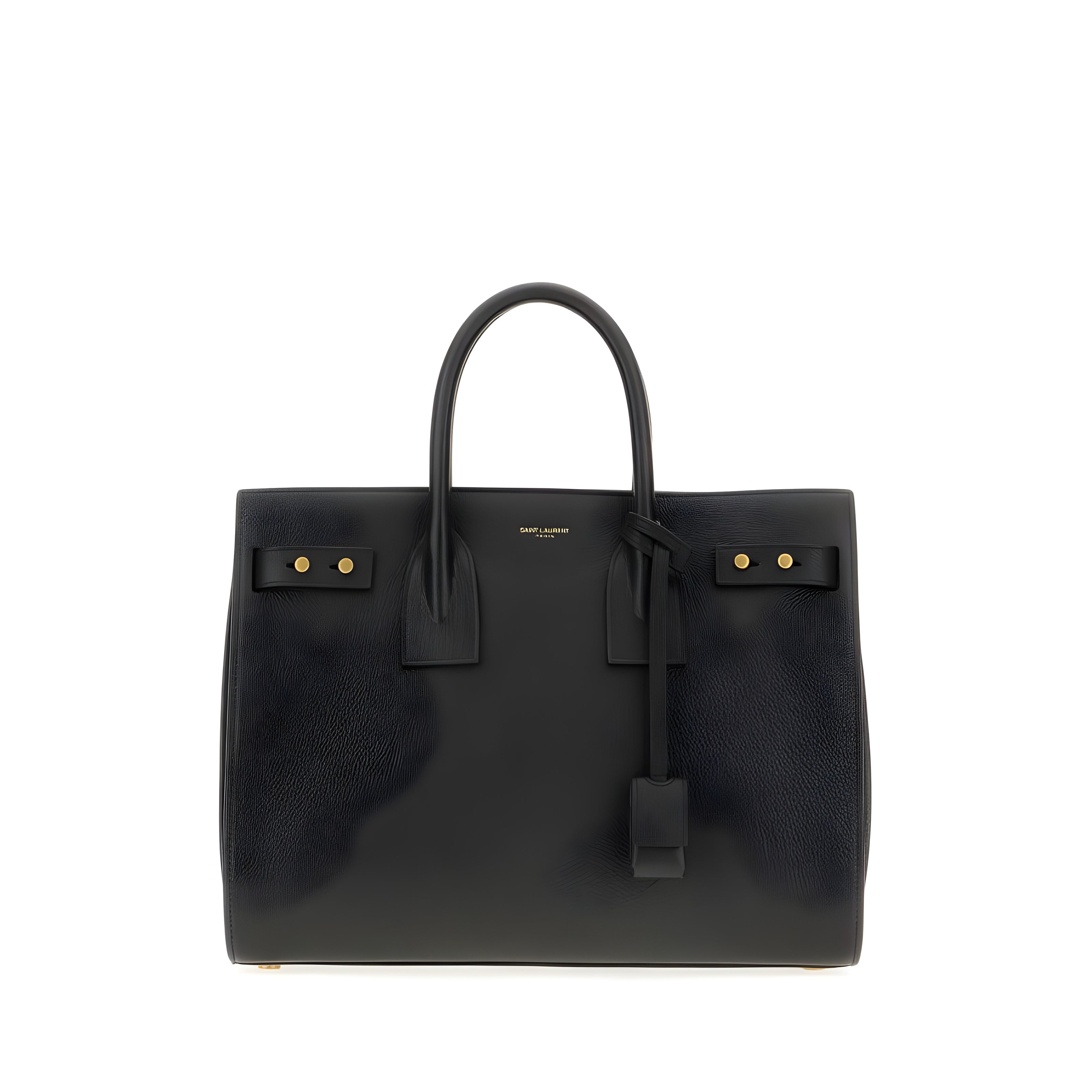 Saint Laurent Black Sac De Jour Handbag