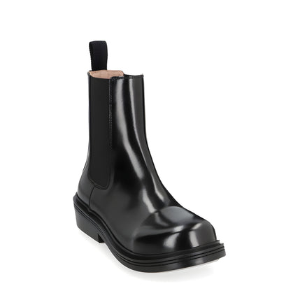 Bottega Veneta Black Chelsea Boots