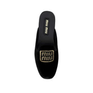 Miu Miu Black Mules