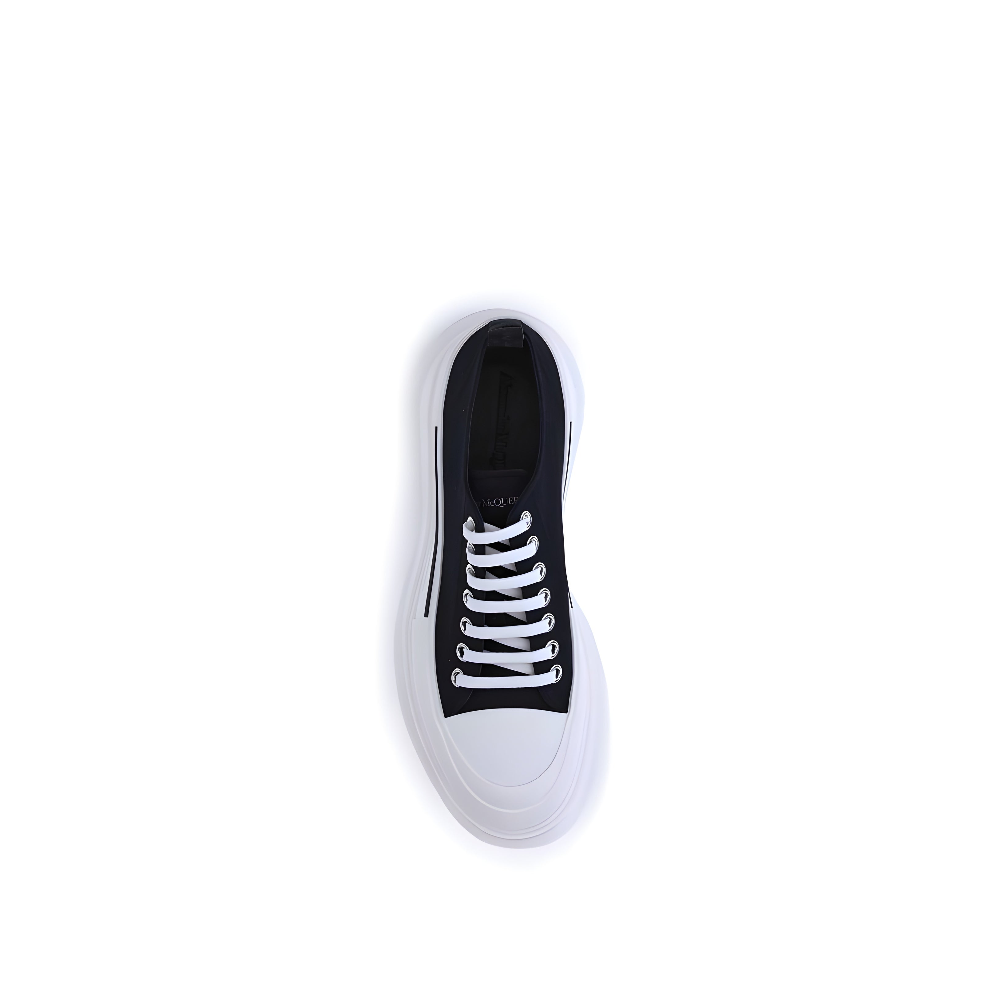 Alexander McQueen Pantofi Sport Negri Chunky din Pânză
