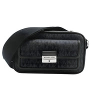 Michael Kors Black Canvas Crossbody Bag
