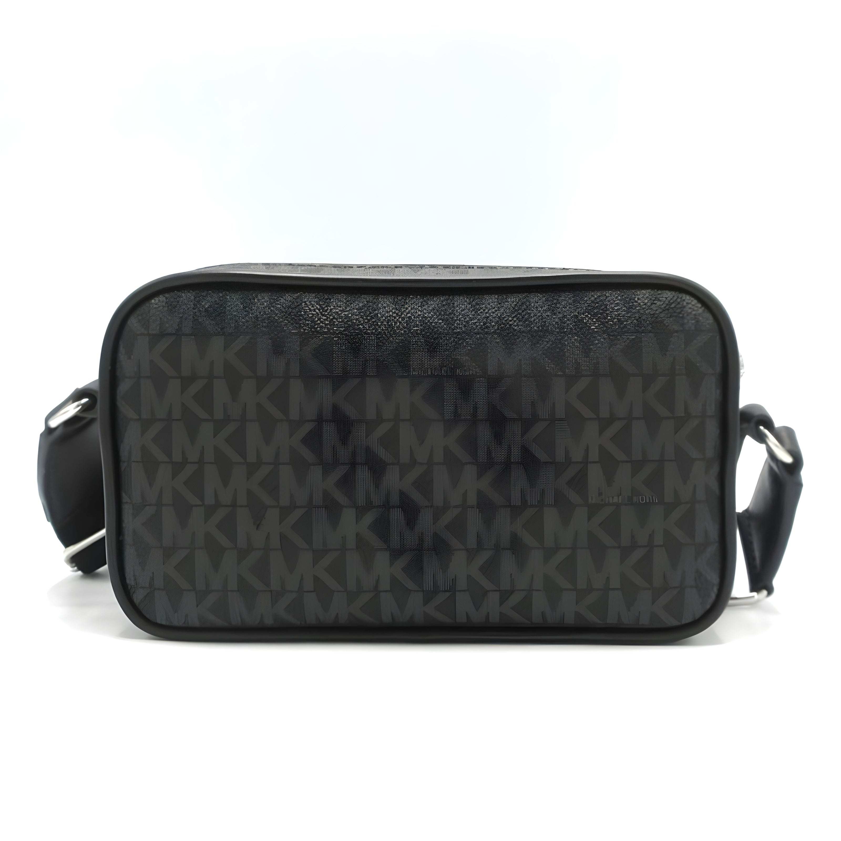 Michael Kors Black Canvas Crossbody Bag