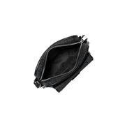 Michael Kors Black Canvas Crossbody Bag