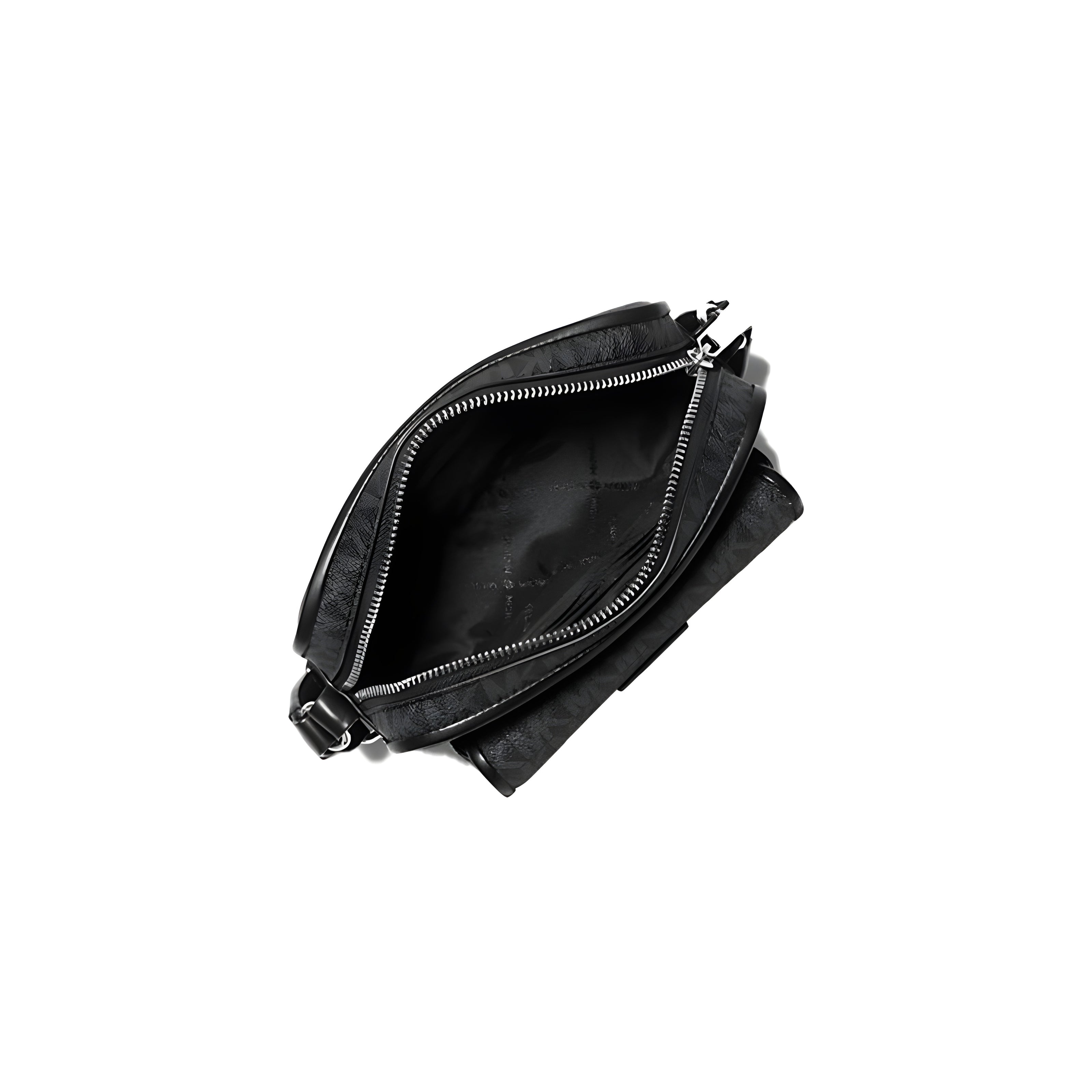 Michael Kors Black Canvas Crossbody Bag
