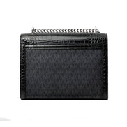 Michael Kors Black Canvas Crossbody Bag