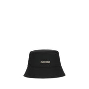 Valentino Garavani Black Cotton Bucket Hat