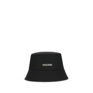 Valentino Garavani Black Cotton Bucket Hat