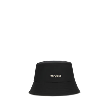 Pălărie bucket Valentino Garavani neagră din bumbac