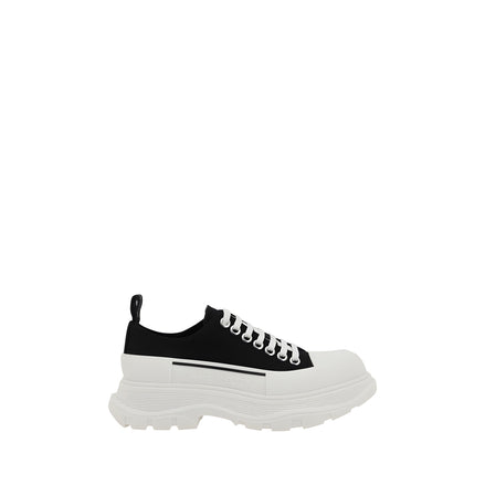 Alexander McQueen Adidași Chunky din Bumbac Negru