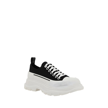 Alexander McQueen Adidași Chunky din Bumbac Negru