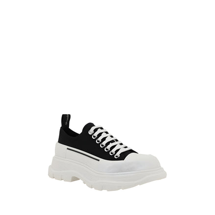 Alexander McQueen Adidași Chunky din Bumbac Negru