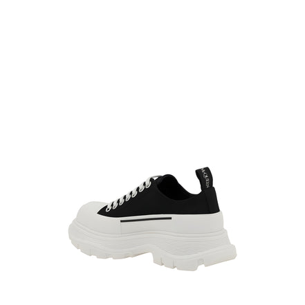 Alexander McQueen Adidași Chunky din Bumbac Negru