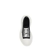 Alexander McQueen Adidași Chunky din Bumbac Negru