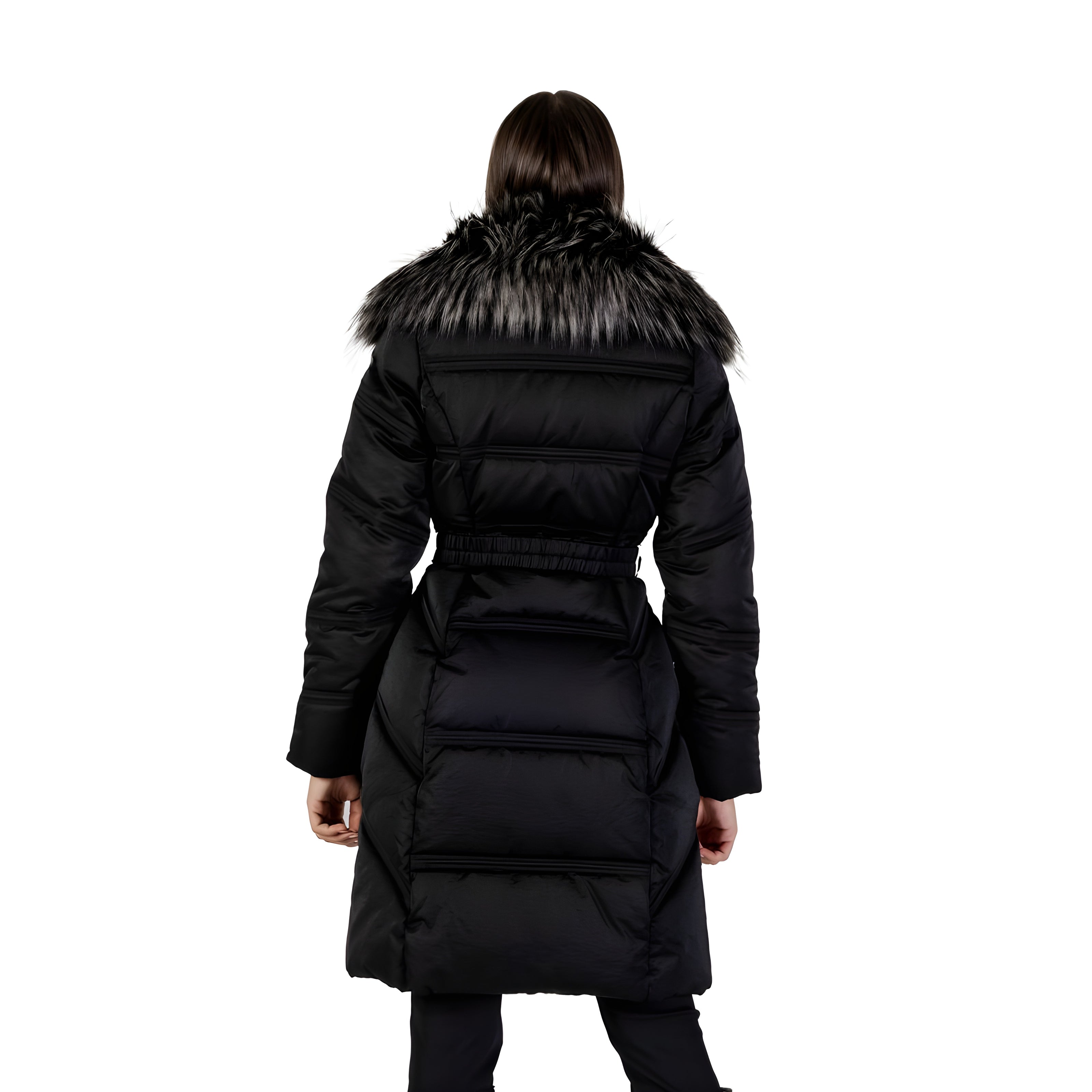 Guess Black Cotton Coat