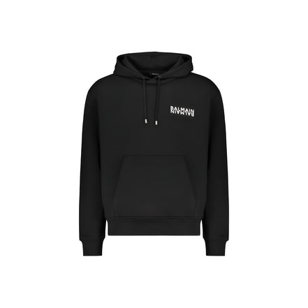 Hanorac Balmain negru din bumbac