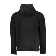 Pulover negru de bumbac Tommy Hilfiger