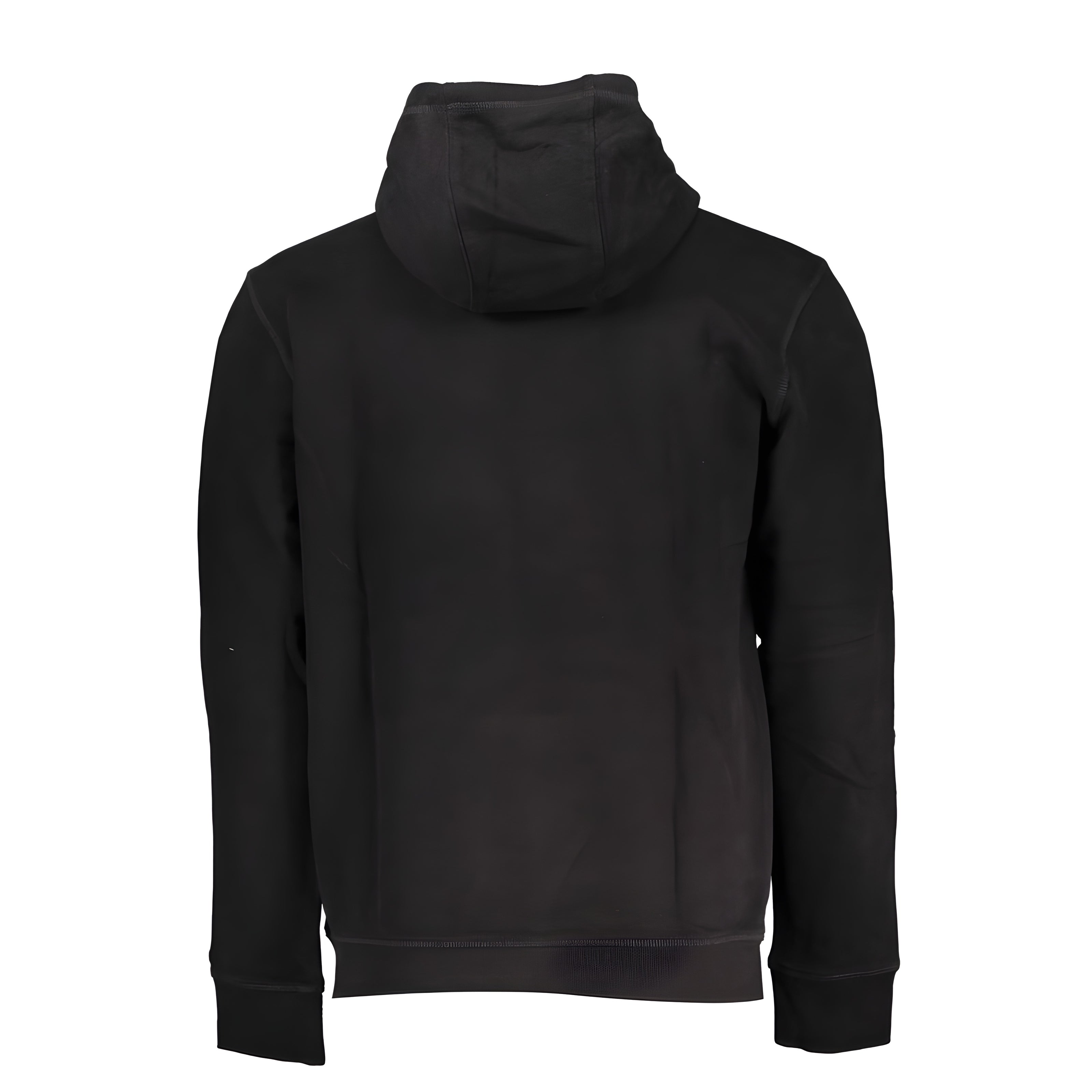 Pulover negru de bumbac Tommy Hilfiger