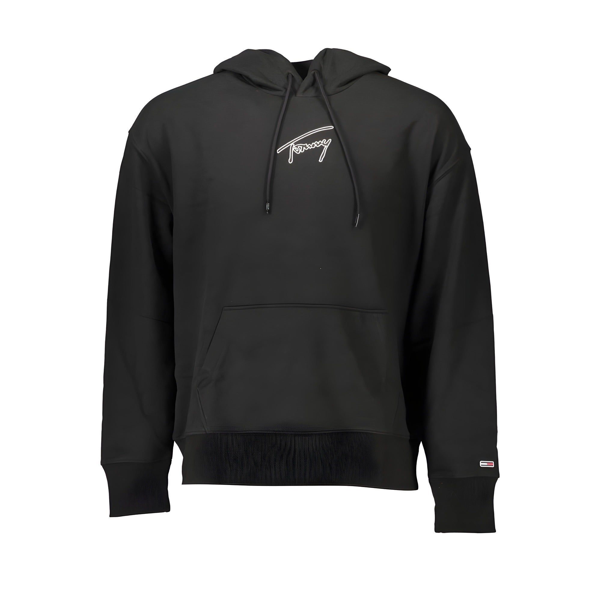 Tommy Hilfiger Black Cotton Sweater