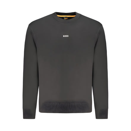 Hugo Boss Black Cotton Sweatshirt