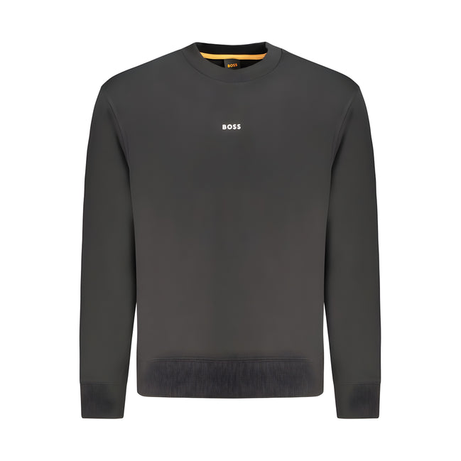 Hugo Boss Black Cotton Sweatshirt