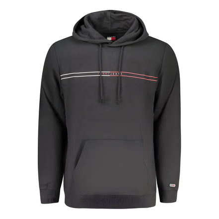 Tommy Hilfiger Black Cotton Hoodie