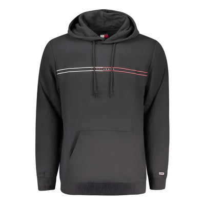 Tommy Hilfiger Black Cotton Hoodie