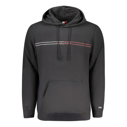 Tommy Hilfiger Black Cotton Hoodie